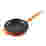 Image of Le Creuset Signature Enamelled Cast Iron Frying Pan with Wooden Handle, 24cm