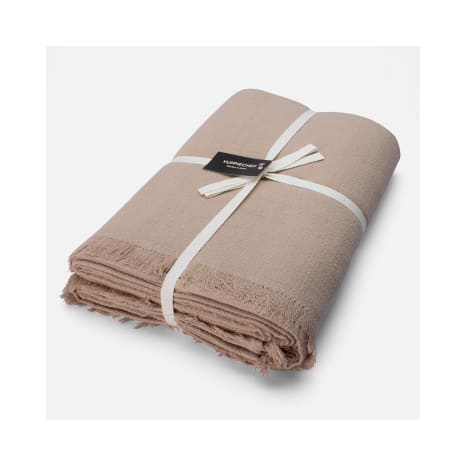 Image of Yuppiechef Stonewashed Cotton Natural Tablecloth