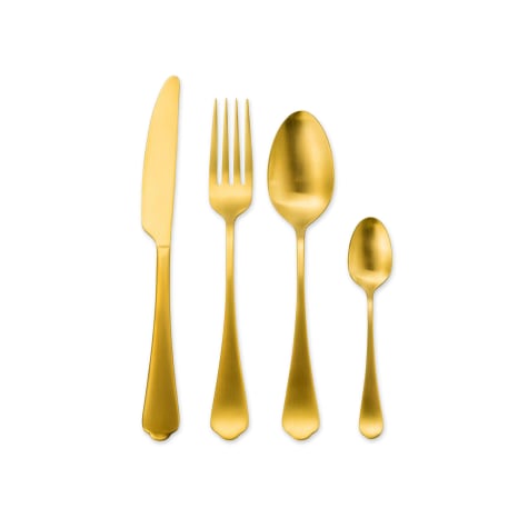 Image of Jenna Clifford Modera Gold Cutlery Set, 16-Piece