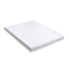 Image of Linen Drawer White Egyptian Cotton Extra Length Fitted Sheet, 400 Thread Count
