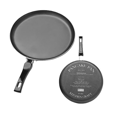 Image of KitchenCraft Non-Stick Crepe or Pancake Pan, 24cm