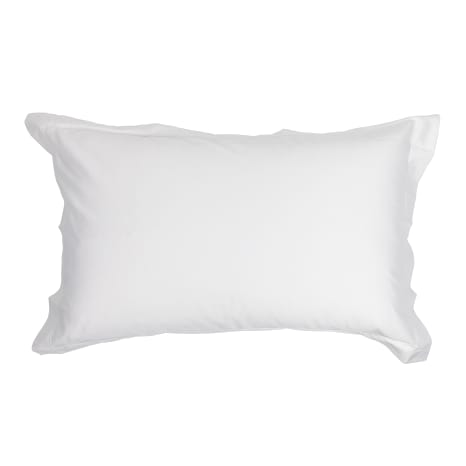 Image of Linen Drawer Satin Stitch Cotton King Pillowcases, Set of 2
