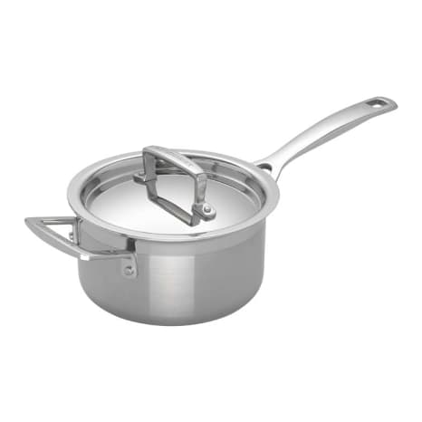 Image of Le Creuset 3 Ply Stainless Steel Saucepan with Lid