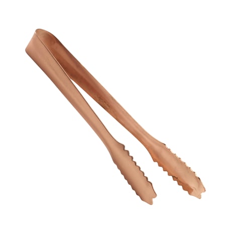 Image of Genware Copper-Plated Ice Tongs, 17.8cm