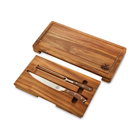 Image of My Butchers Block Cutting Board and Carving Knife Set, Set of 3