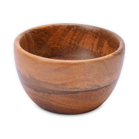 Image of Humble & Mash Natural Wooden Bowl, 12.5cm