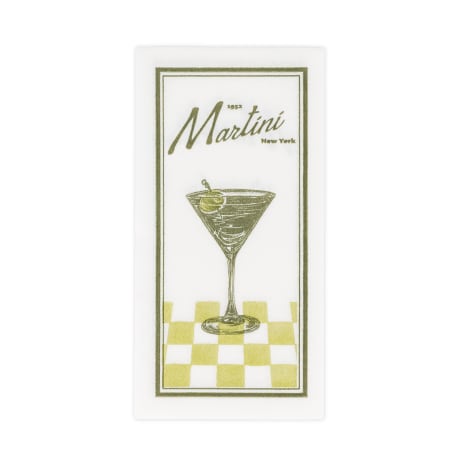 Image of Tavola Martini Slim Biodegradable Paper Napkins, Pack of 24