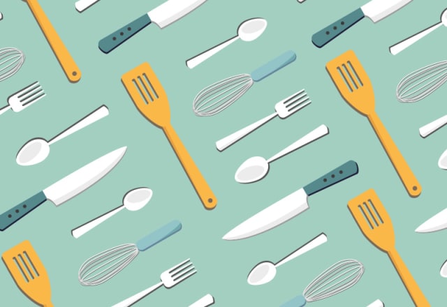 Utensils pattern