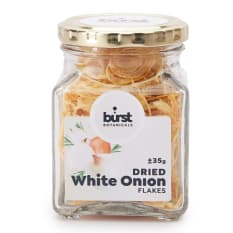 Image of Burst Botanicals Dried White Onion Flakes, 35g