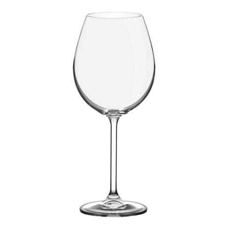 Image of Crane Crystal Bistro Burgundy Glasses, Set of 6