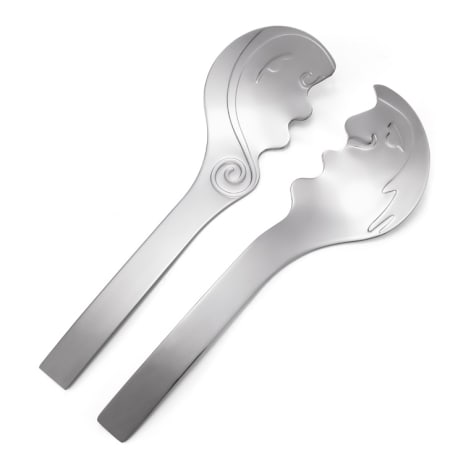 Image of Carrol Boyes Kiss Salad Servers, Set of 2