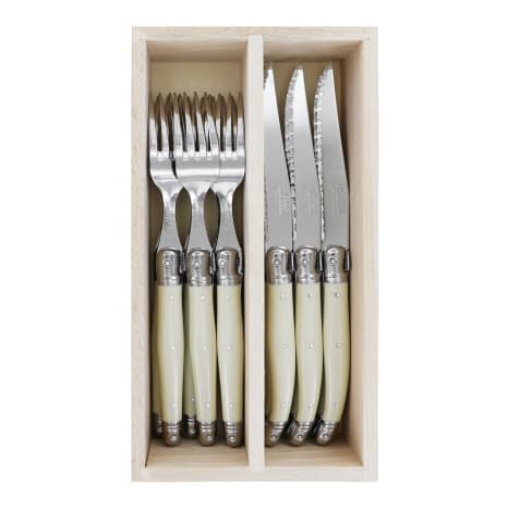 Image of Laguiole by Andre Verdier Steak Knife & Fork Set, 12-Piece