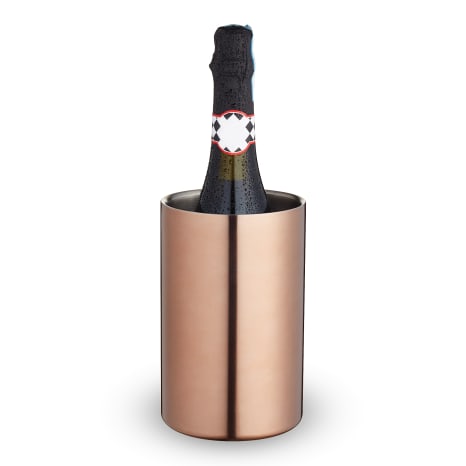 Image of KitchenCraft Luxe Lounge Double Walled Stainless Steel Wine Cooler