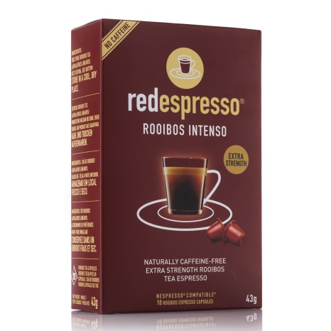 Image of Red Espresso Rooibos Intenso Capsules, Box of 10