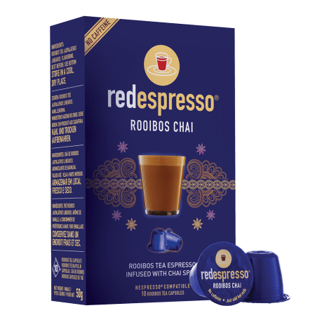 Image of Red Espresso Rooibos Chai Capsules, Box of 10