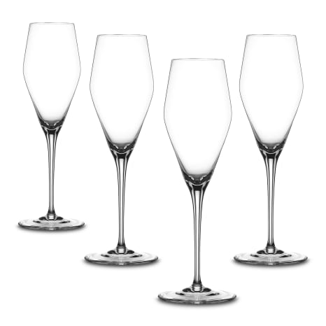 Image of Nachtmann Lead-Free Crystal Vinova Champagne Glasses, Set of 4