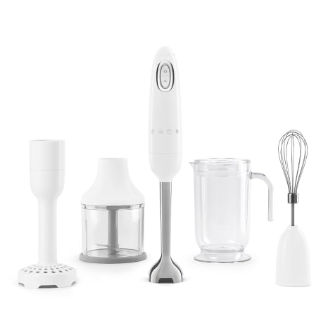 Image of Smeg Retro Hand Blender 5-Piece, 700W