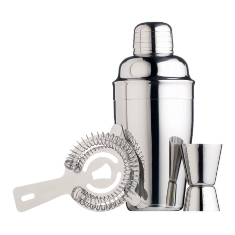 Image of KitchenCraft BarCraft Deluxe Cocktail Set, 3-Piece