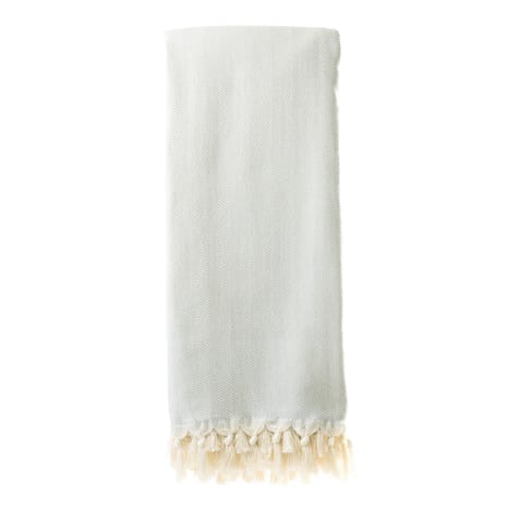 Image of The Cotton Company Herringbone Throw