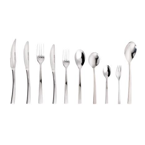 Image of Eetrite Newport Cutlery Set, 56-Piece