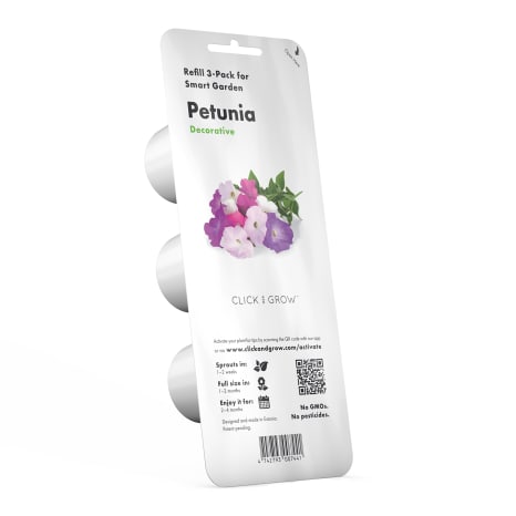 Image of Click & Grow Petunia Seed Pod Refill for Smart Garden, Pack of 3