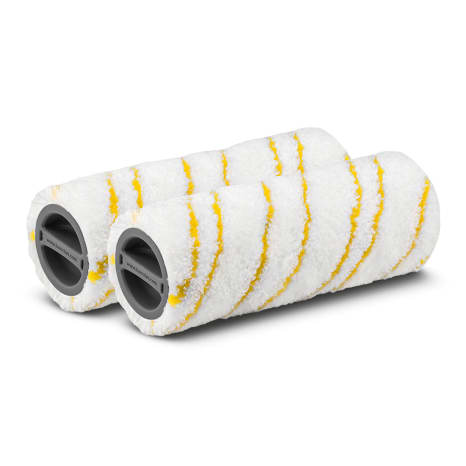 Image of Karcher Replacement Microfibre Rollers for FC 5 and FC 7 Electric Mop, Pack of 2