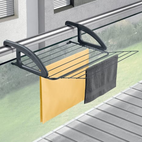 Image of Metaltex Bries Onyx Balcony Laundry Dryer, 6m