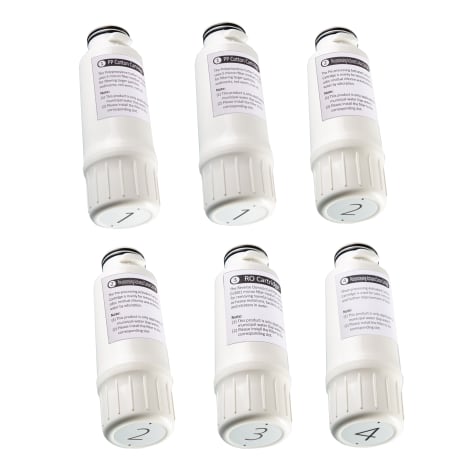 Image of DNA Replacement Filter Cartridge Set for Water Purifier, Set of 6