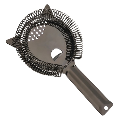 Image of Genware Gunmetal-Finished Premium Hawthorne Strainer