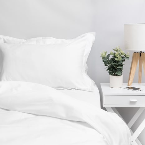 Image of Lifson Products Egyptian Cotton Duvet Cover Set, 300 Thread Count