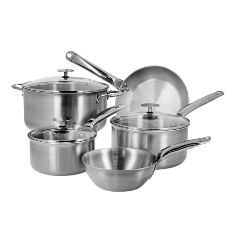 Image of De Buyer Alchimy Cookware Set, 5-Piece