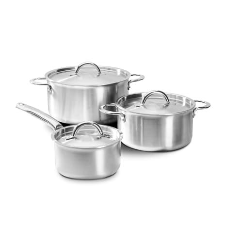 Image of De Buyer Alchimy Cookware Set, 3-Piece