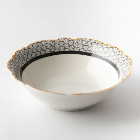 Image of Jenna Clifford Midnight Bloom Cereal Bowl Set of 4