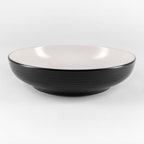 Image of JAN BlancNoir Pasta Bowls, Set of 4