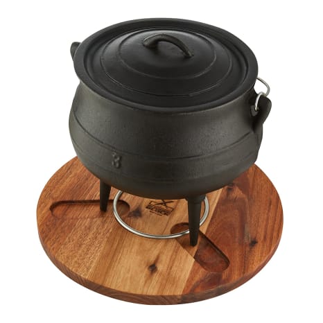 Image of My Butchers Block Potjie Pot Stand & Cutting Board