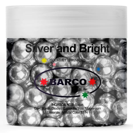 Image of Barco Silver & Bright Gourmet Sprinkles