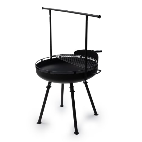 Image of Barebones Cowboy 30 Fire Pit Grill with Adjustable Legs