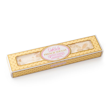 Image of Ooh La La Artisan Confectionery Sicilian Lemon French Nougat Bar, 100g