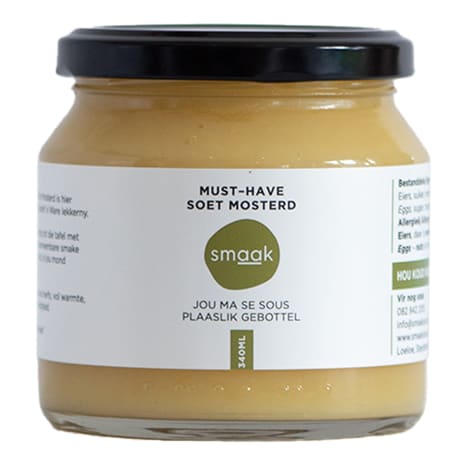 Image of Smaak Must-Have Soet Mosterd, 340ml