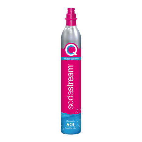 Image of Sodastream 60L CO2 Replacement Quick Connect Cylinder, Pink