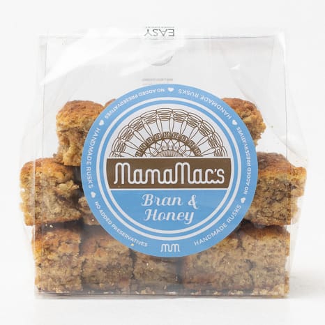 Image of Mamamac's Bran & Honey Rusks, 400g