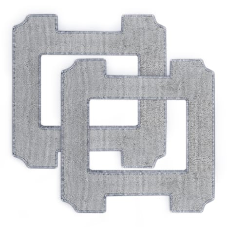 Image of Ecovacs Replacement Winbot Microfibre Cleaning Pad Cloths (2 Pads)