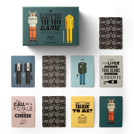 Image of Printworks Movie Memo Game