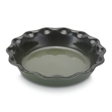Image of Le Creuset Thyme Stoneware Pie Dish, 23cm