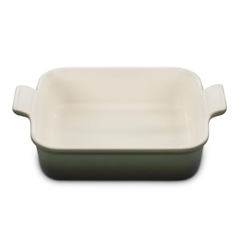 Image of Le Creuset Thyme Stoneware Heritage Square Dish, 23cm
