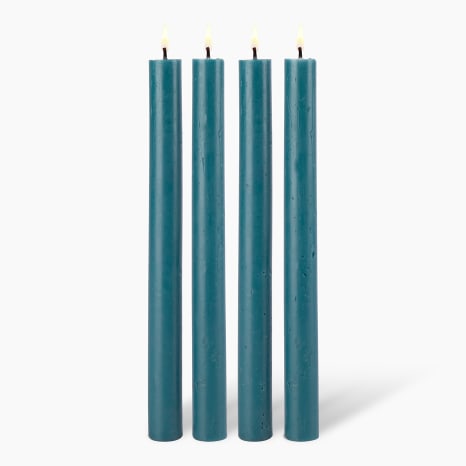 Image of Okra Candle Traditional Dinner Candles, Set of 4