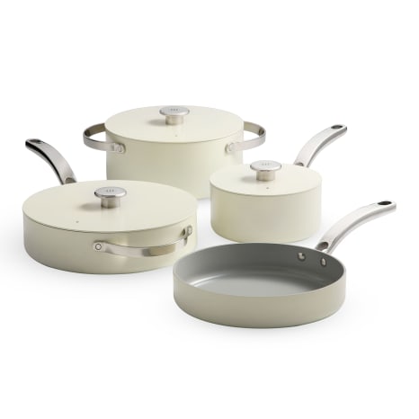 Image of Wolstead Mineral Ceramic Non-Stick Cookware, Set of 4