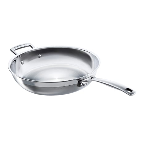 Image of Le Creuset 3 Ply Uncoated Stainless Steel Frying Pan, 28cm