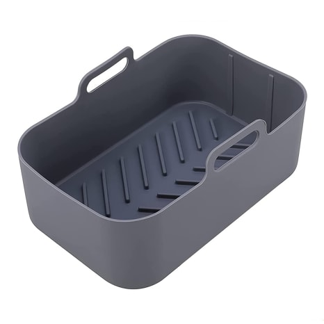 Image of Creative Cooking Silicone Rectangular Airfryer Basket