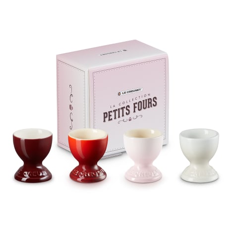 Image of Le Creuset La Collection Petits Fours Egg Cups, Set of 4